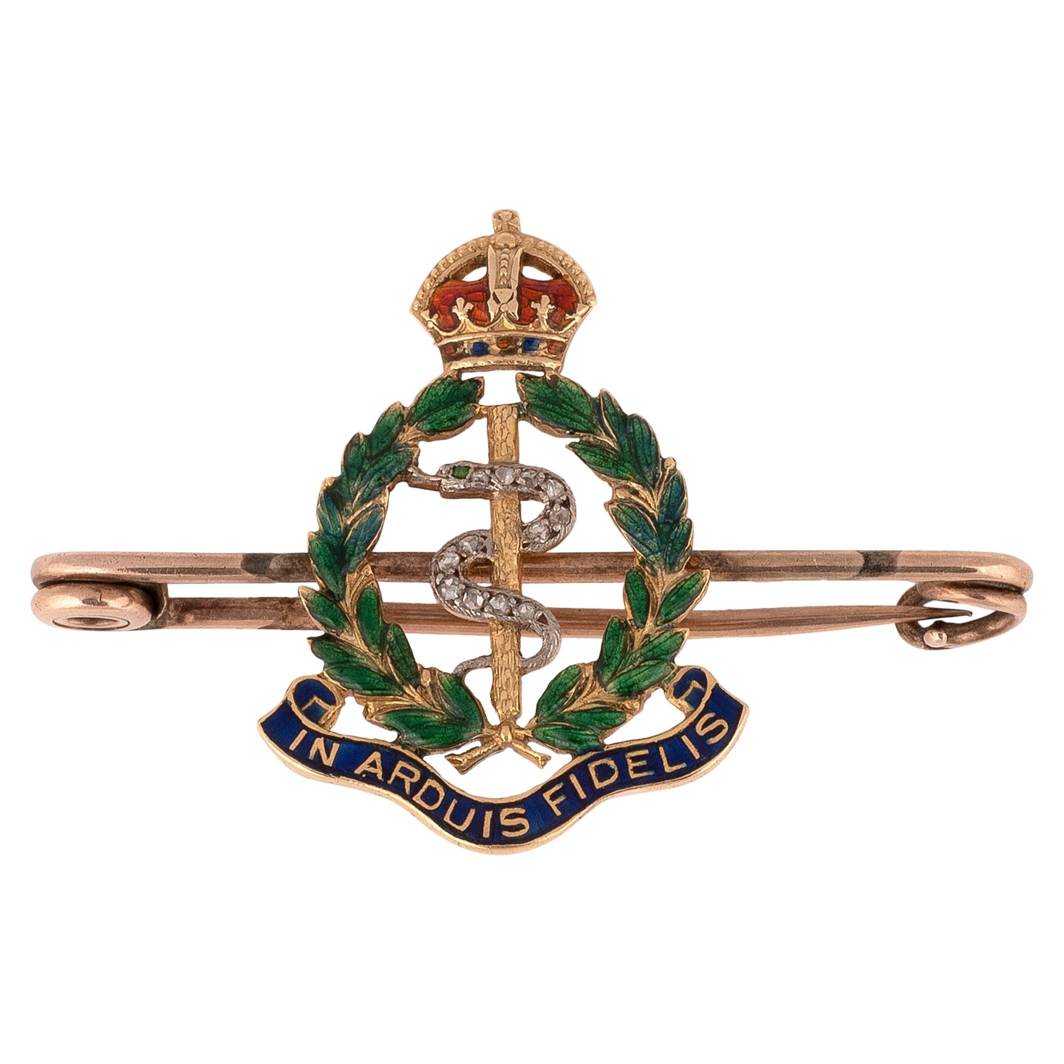 Regimental Sweetheart Brooch for The Royal Army Medical Corps