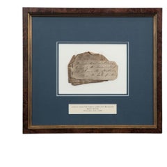 A relic from the family of Bounty Mutineer John Adams: documented piece of Bark