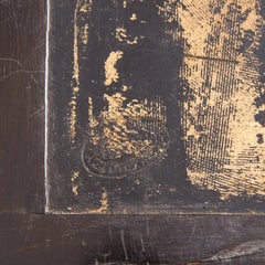 Renaissance Revival Ebonized Cabinet with Exquisite Enameled Copper