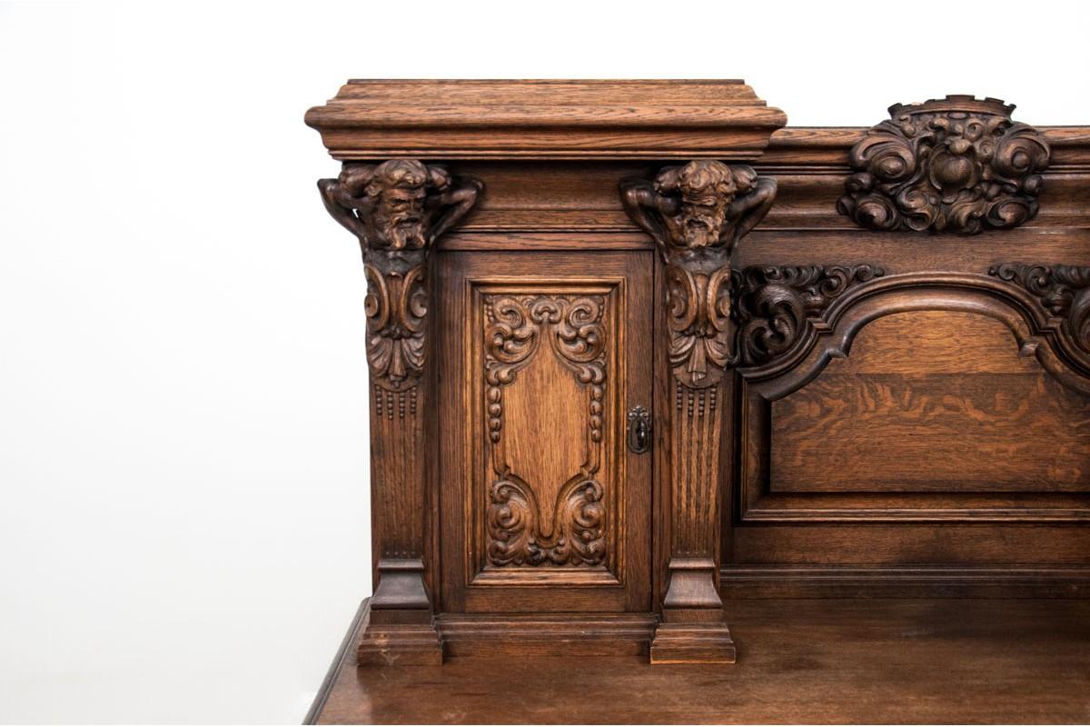 Renaissance Style Desk from the Late 19th Century 5