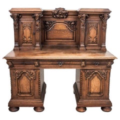 Renaissance Style Desk from the Late 19th Century