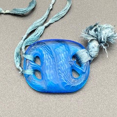Rene Lalique Art Deco Snake Pendant