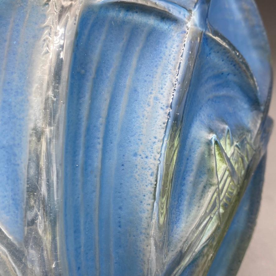  A Rene Lalique Criquet Glass Vase  For Sale 4