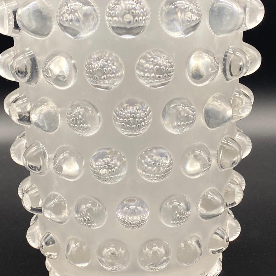 Art Deco A Rene Lalique Mossi Glass vase