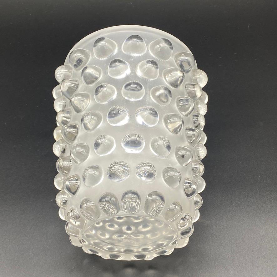 Mid-20th Century A Rene Lalique Mossi Glass vase