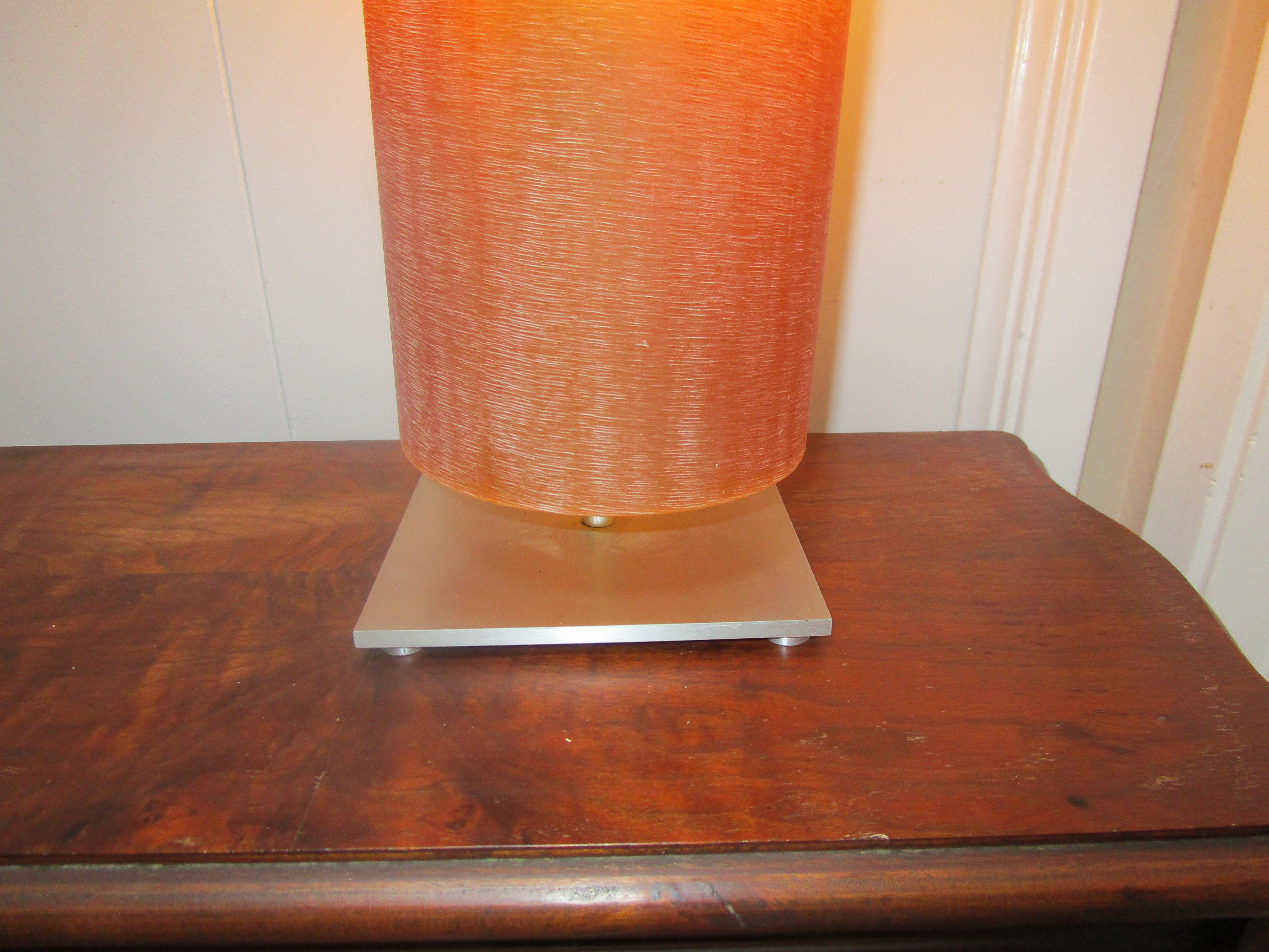 Mid-Century Modern A Resin Lamp Shade Vintage International MCM circa 1950-60s For Sale