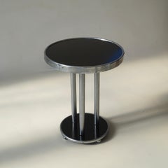 A revolving side table, Bauhaus, 1920s to 1930s, The Netherlands