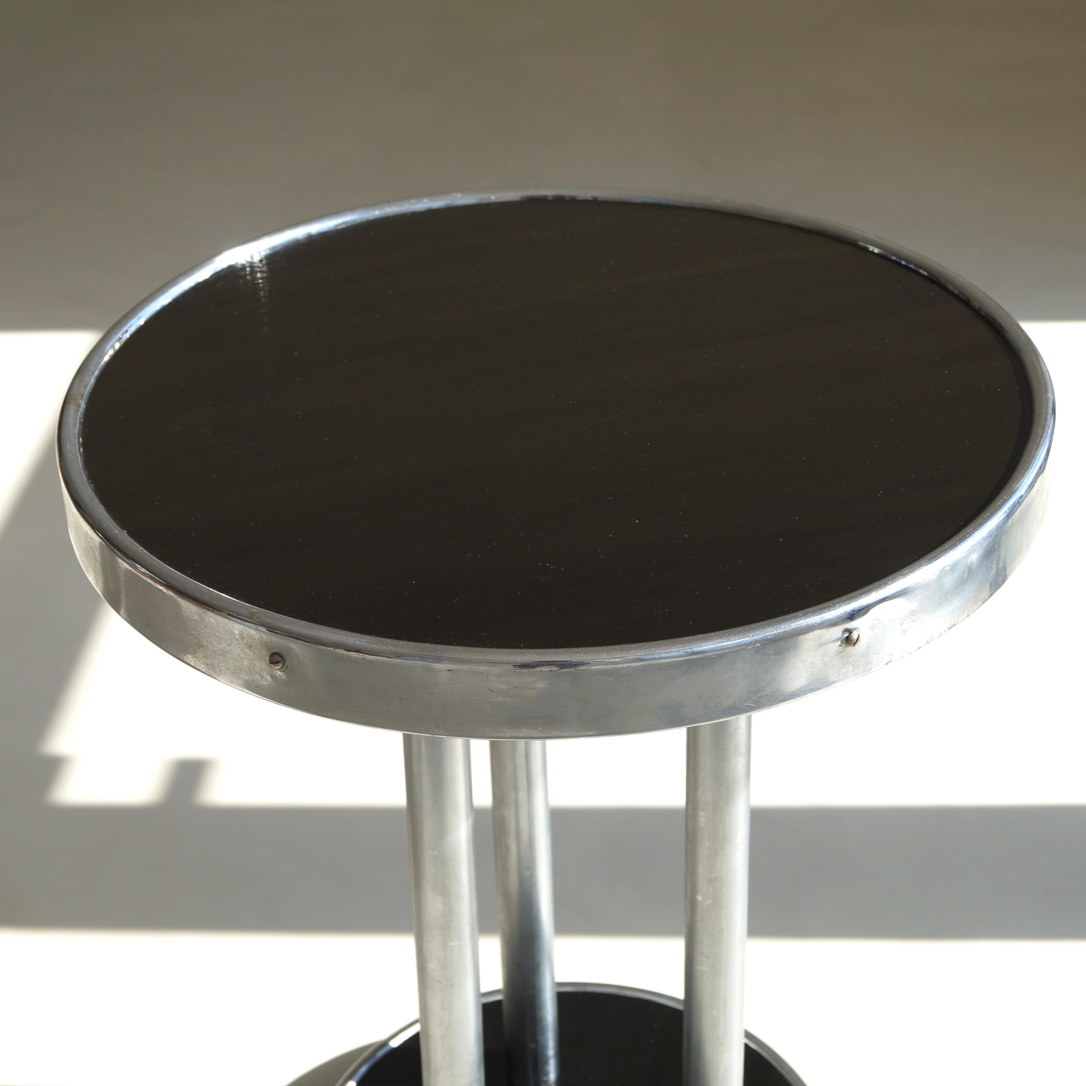 Tavolino girevole, Bauhaus, anni '20-'30, Paesi Bassi In condizioni buone in vendita a EVERDINGEN, NL