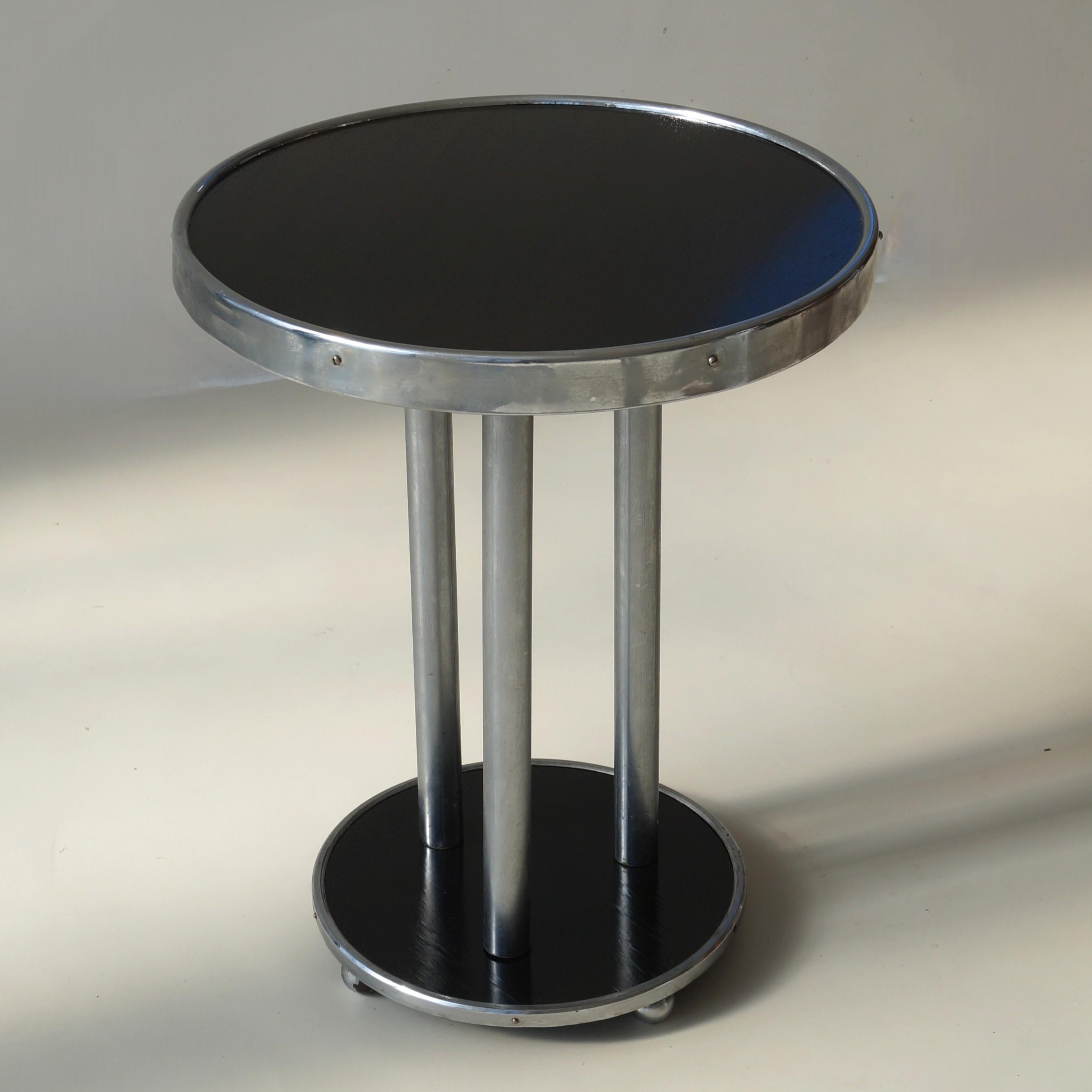 Tavolino girevole, Bauhaus, anni '20-'30, Paesi Bassi in vendita 3