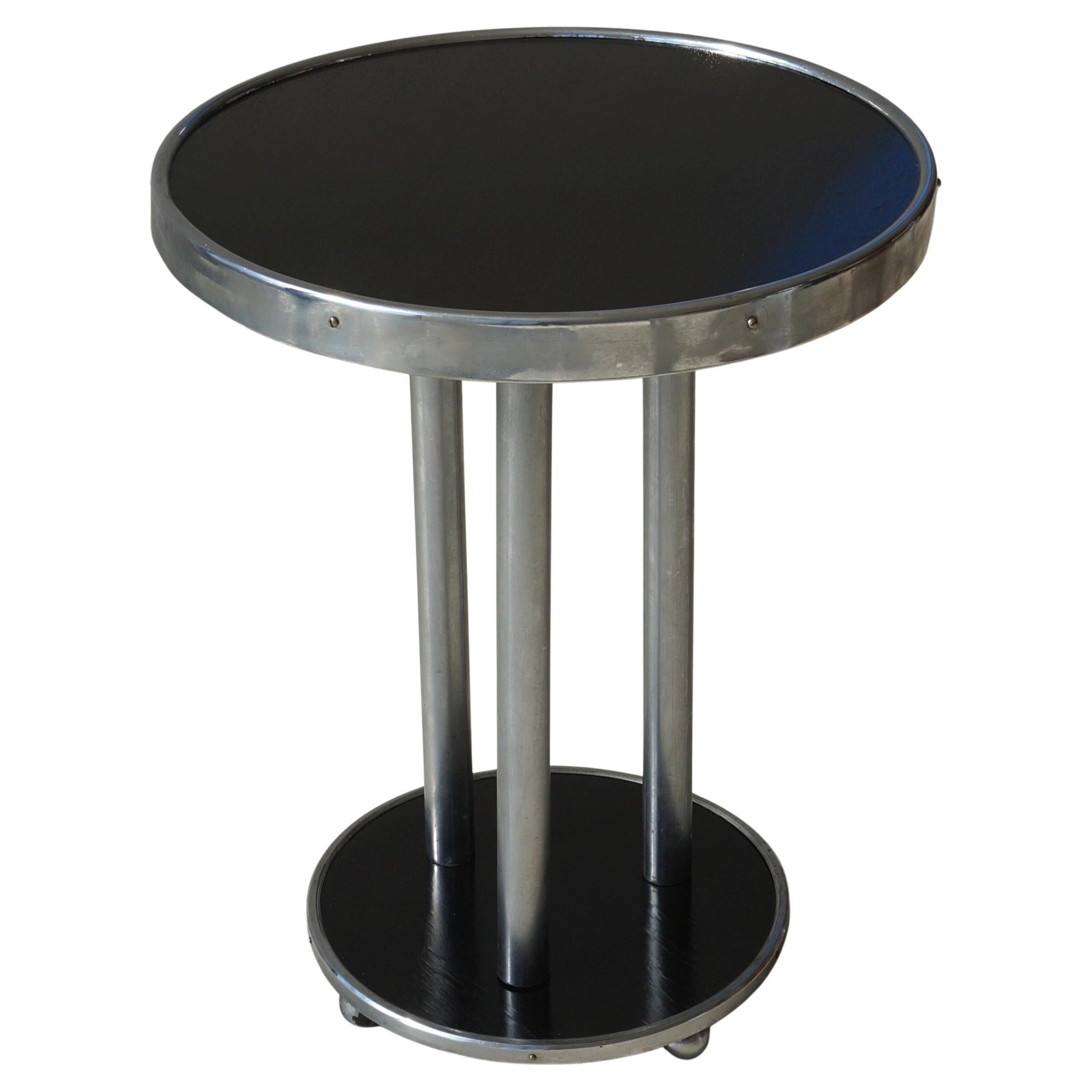 Ein rotierender Beistelltisch, Bauhaus, 1920er bis 1930er Jahre, Niederlande