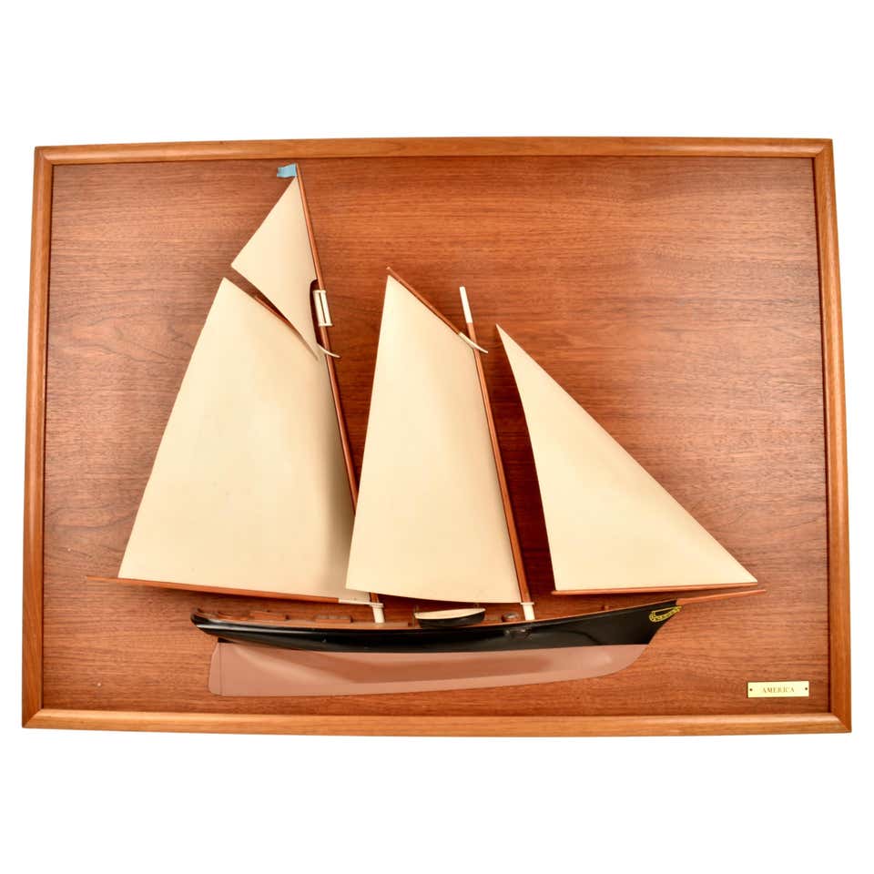 British Cutter Rig Pond Boat, 1930 at 1stDibs