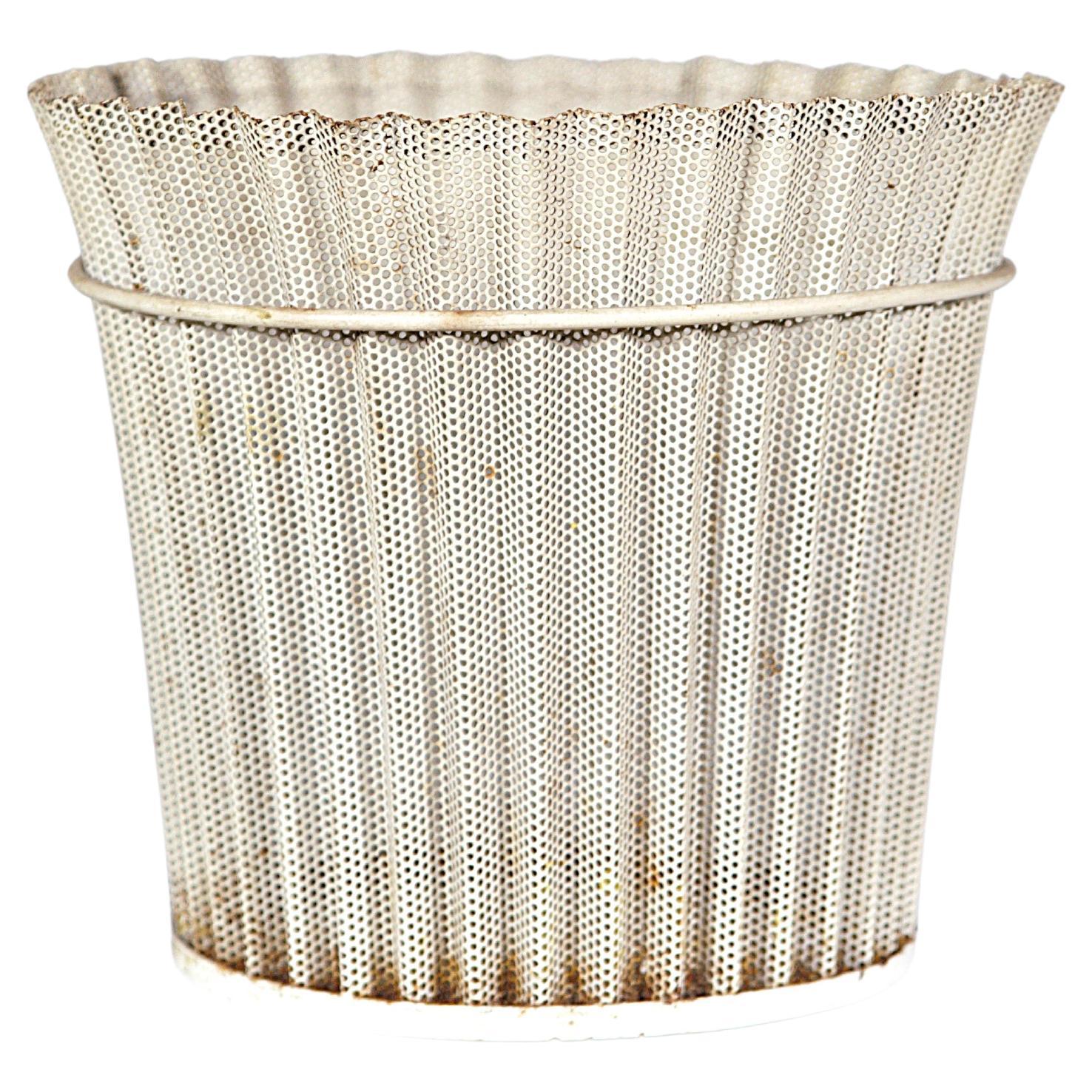 Corbeille à papier " Rigitulle " par Mathieu Matégot France 1950's