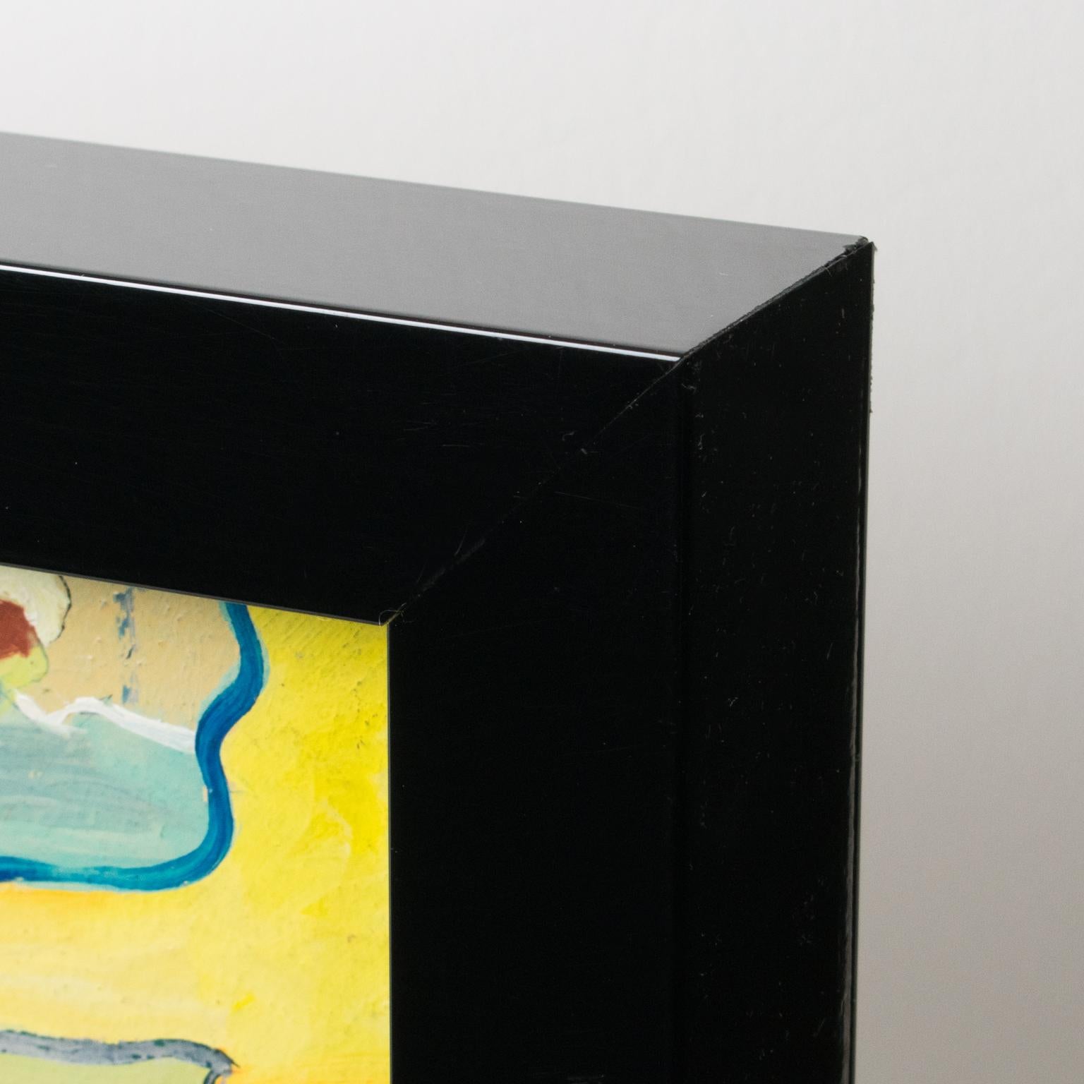 Kaleidoscope Abstract Still Life Post-Cubist Oil Painting by A. Rigollot For Sale 11