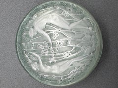 A R.Lalique 2 Figurines Glass Box.