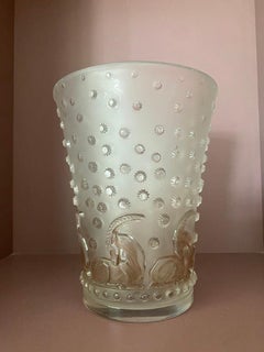 A R.Lalique Ajaccio  Glass Vase