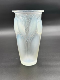 A R.Lalique Art Deco Ceylan Vase