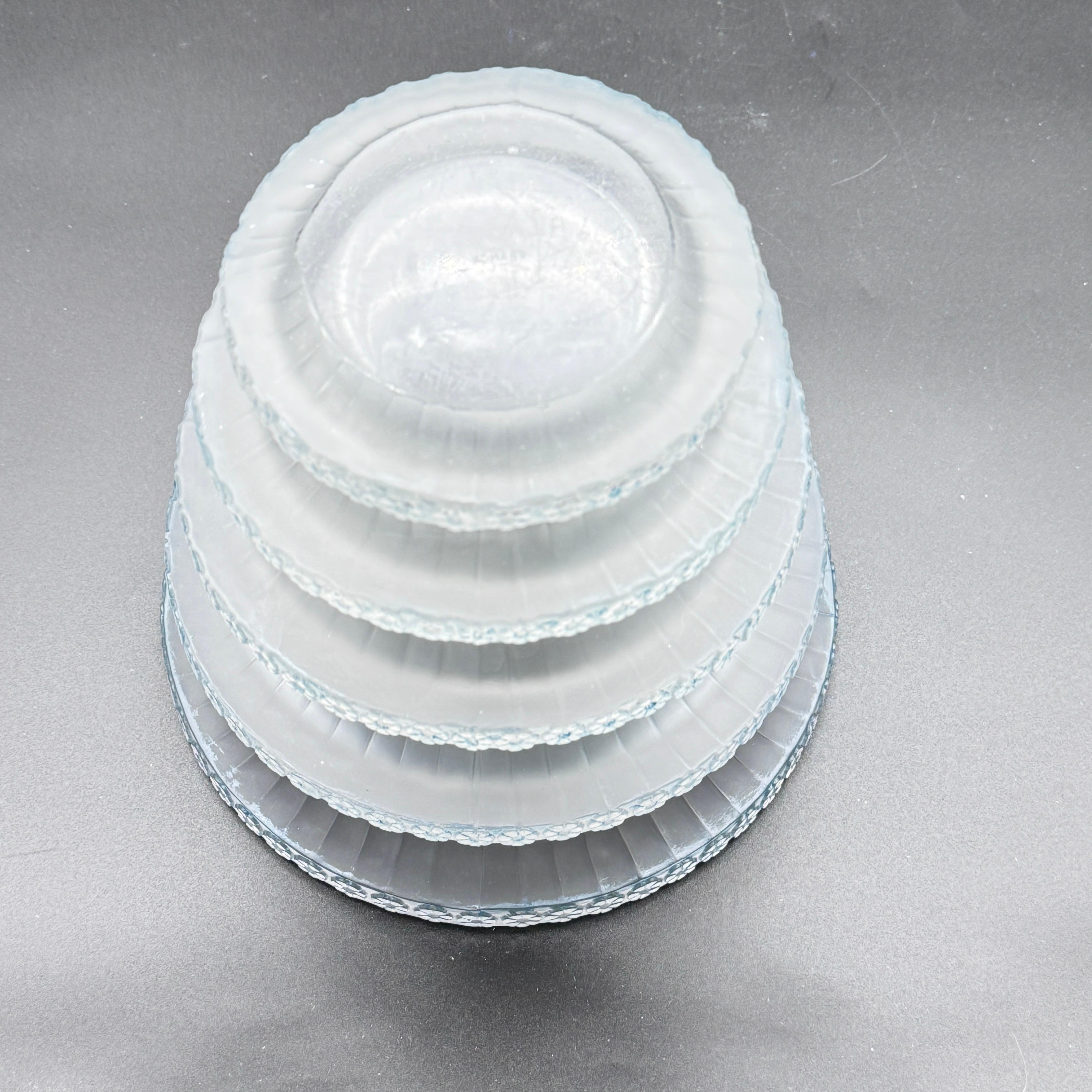 A R.Lalique Art Déco Chevreuse Glass Vase For Sale 1