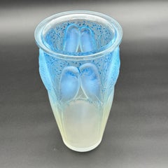 A R.Lalique  Vaso Ceylan in vetro Art Déco