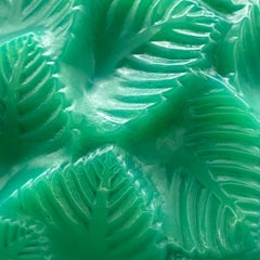 A R.Lalique Art Déco Ormeaux Vase in Jade Glass.