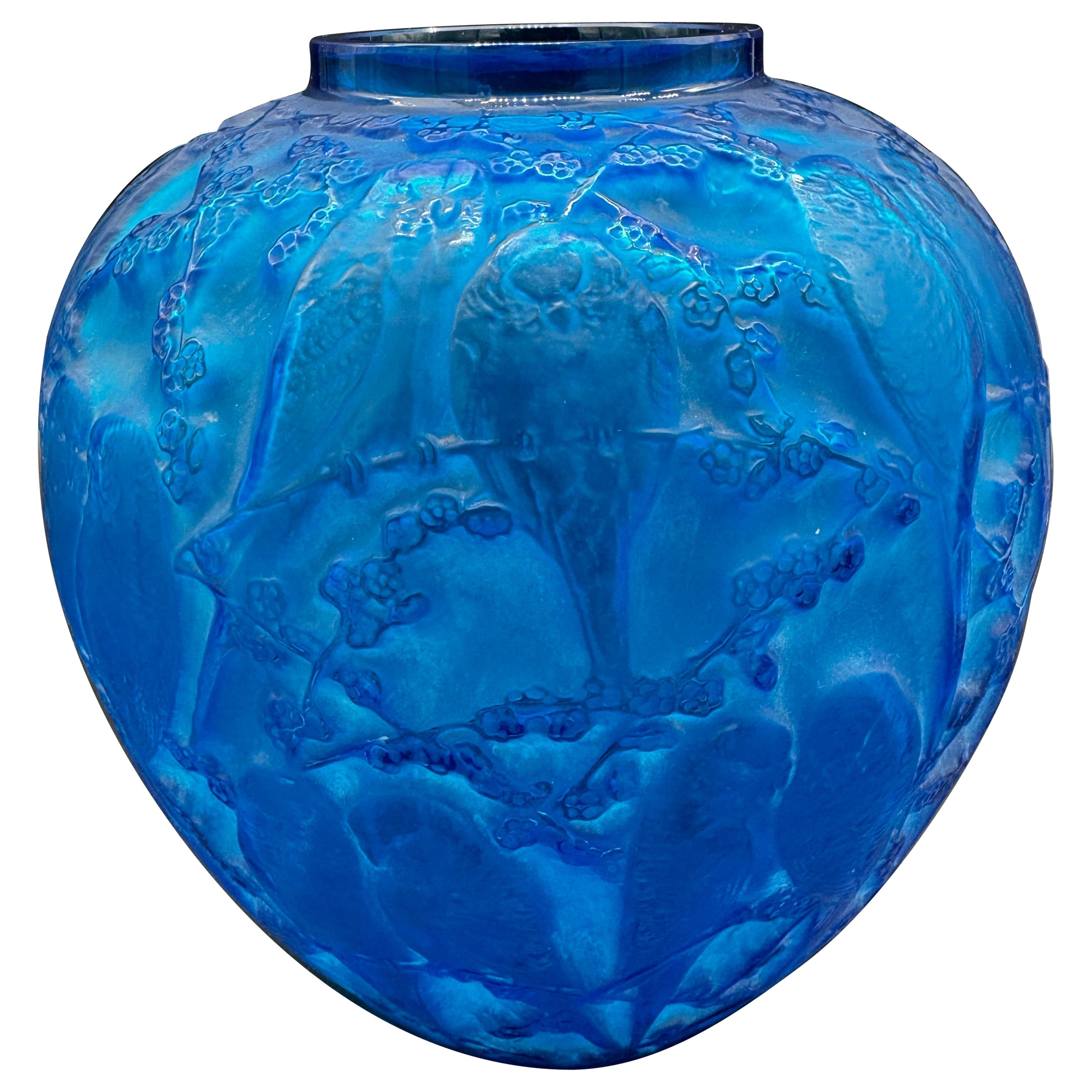 A R.Lalique Art Deco Perruches