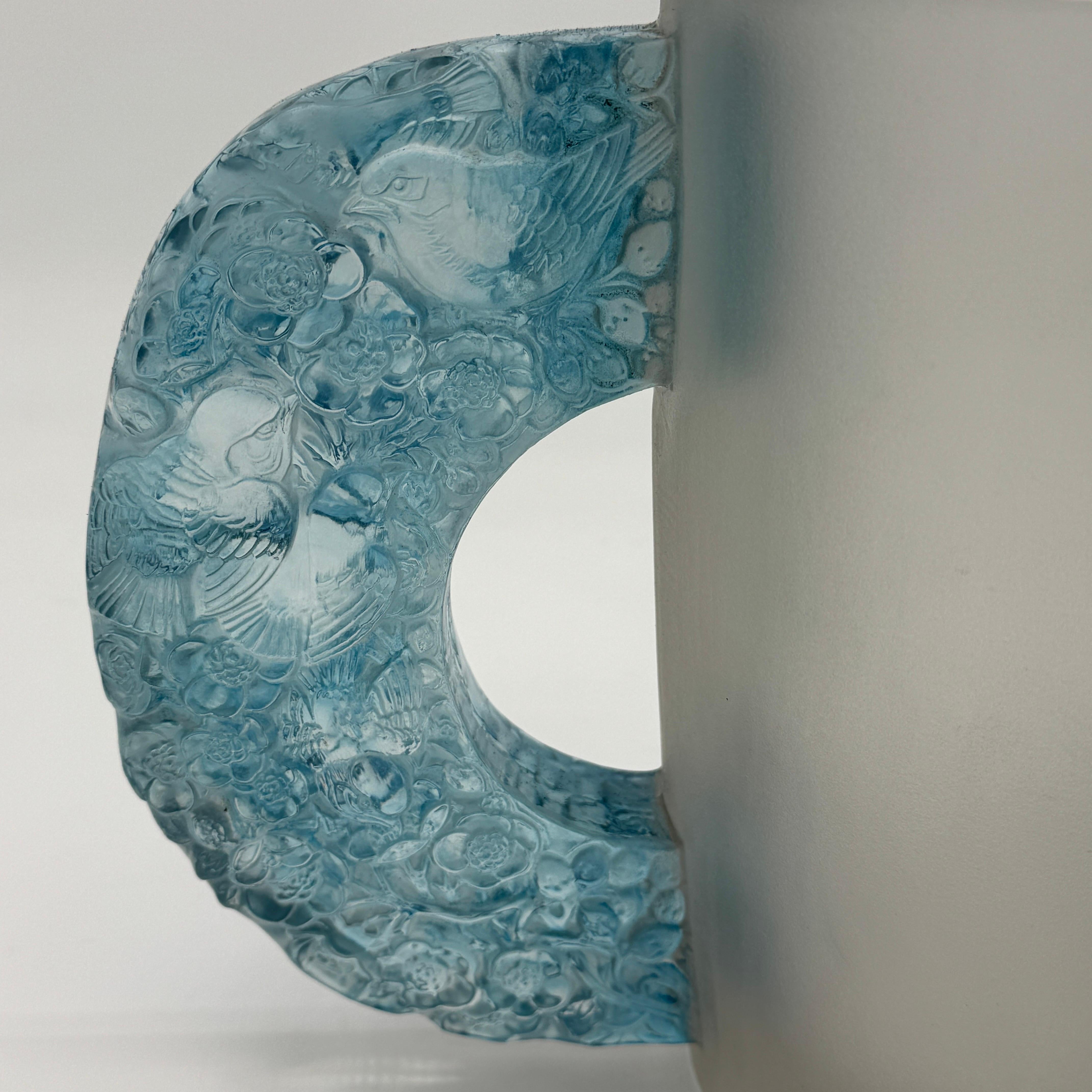 A R.Lalique Art Déco Pétrarque Glass Vase For Sale 2