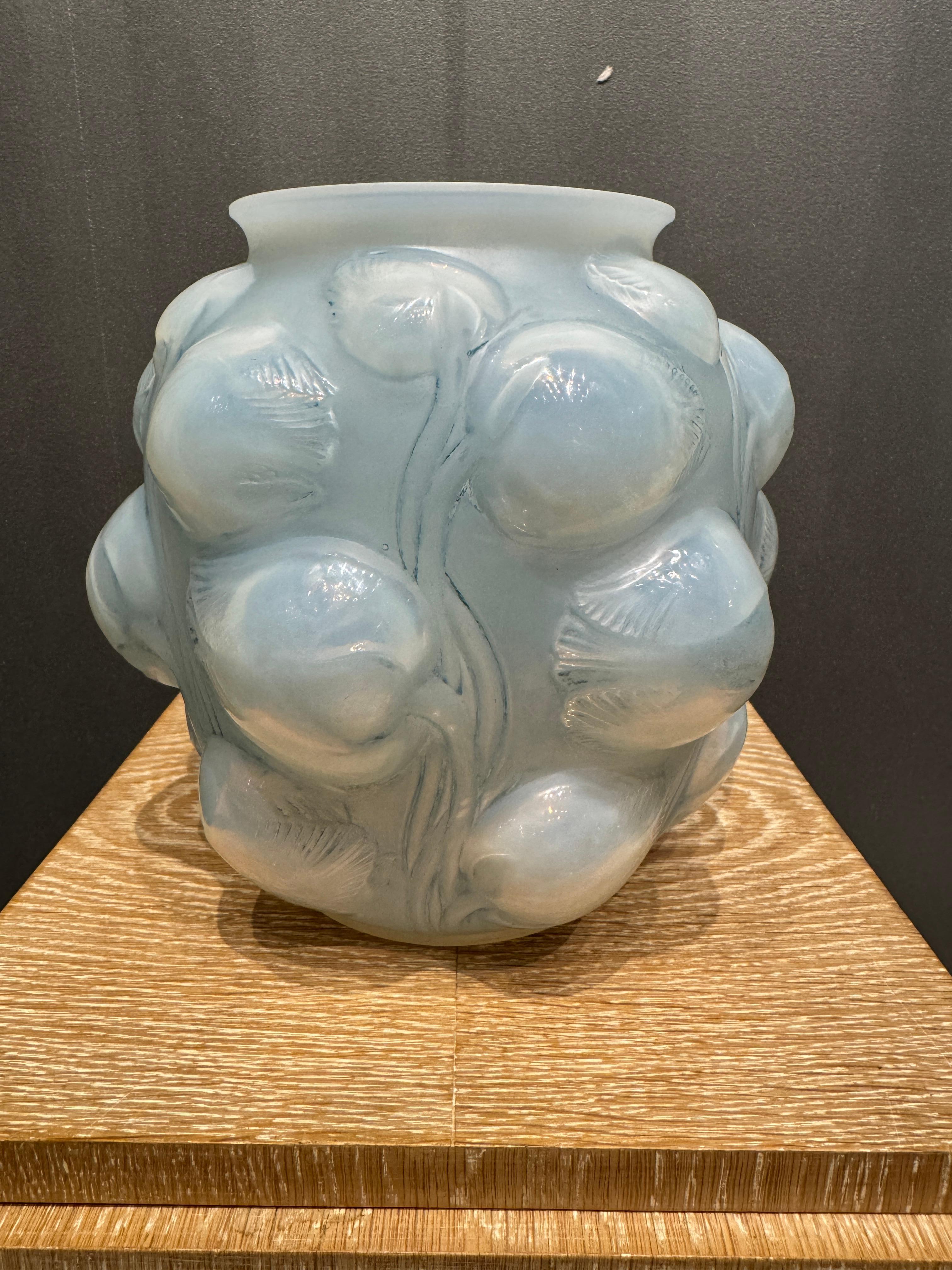 Jarrón Tulipán Art Déco R.Lalique Francés en venta