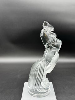 A R.Lalique Coq Houdan Art Déco Car Mascot.