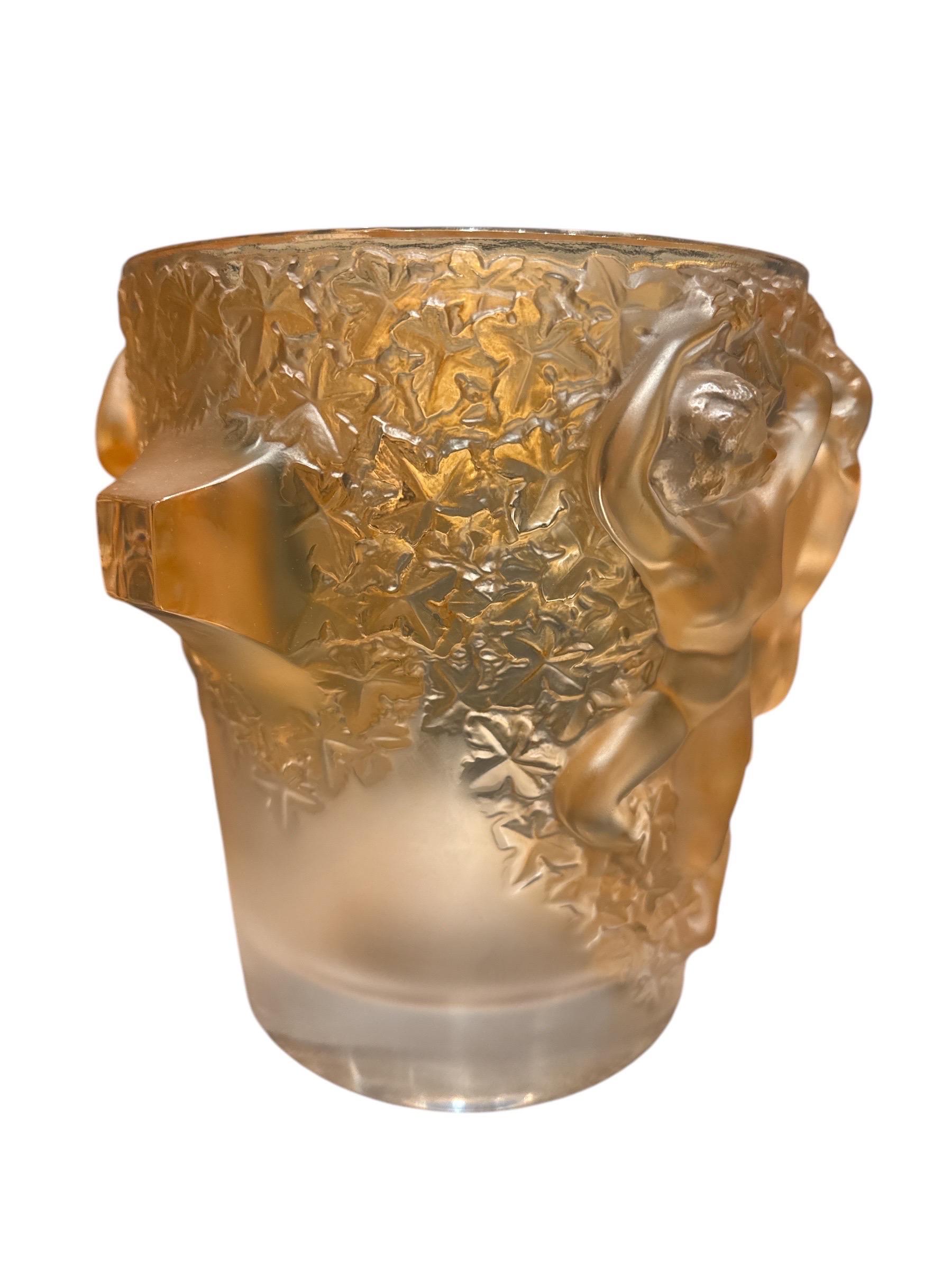 A R.Lalique Ganymède  Secchiello da champagne in vetro in vendita 3