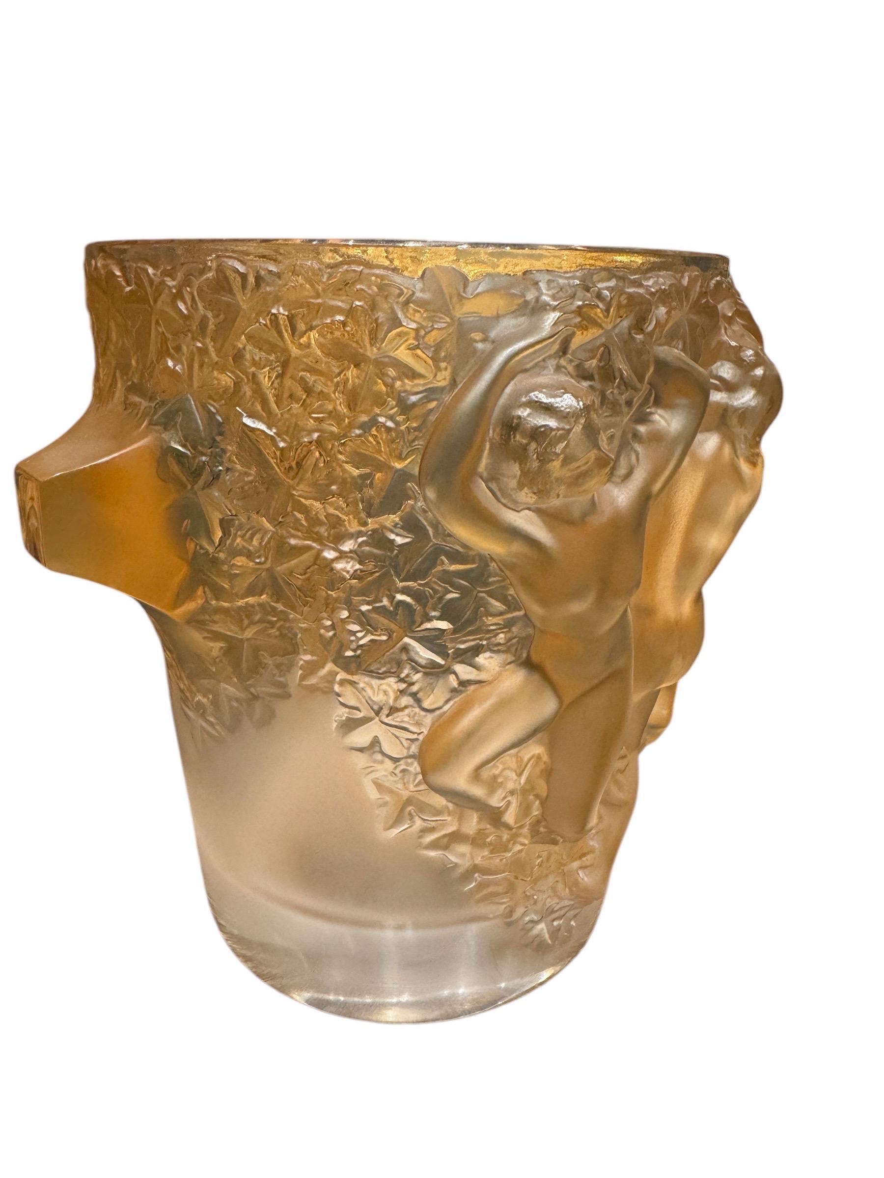 A R.Lalique Ganymède  Secchiello da champagne in vetro in vendita 5