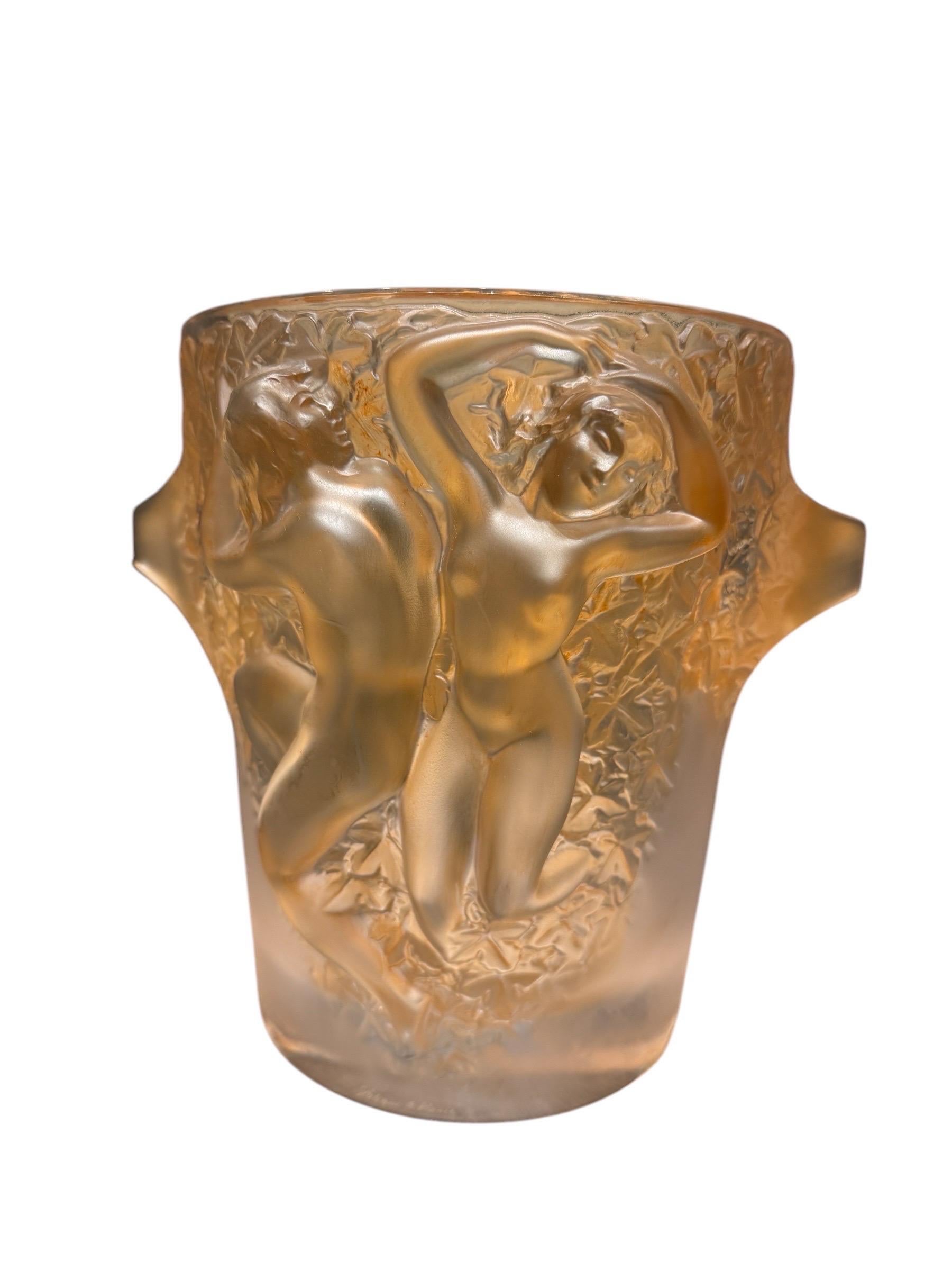 A R.Lalique Ganymède  Secchiello da champagne in vetro in vendita 7