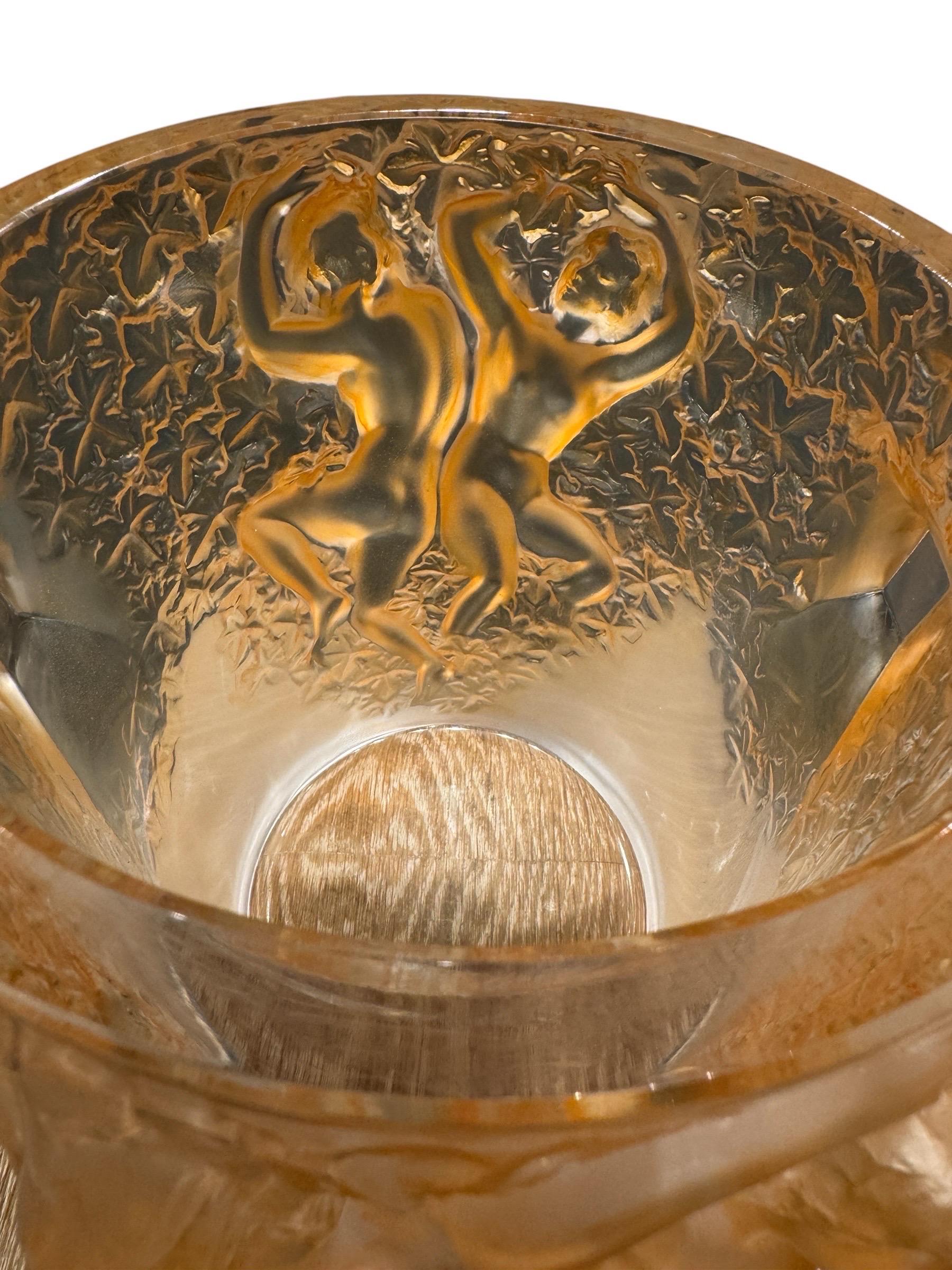 A R.Lalique Ganymède  Secchiello da champagne in vetro in vendita 1