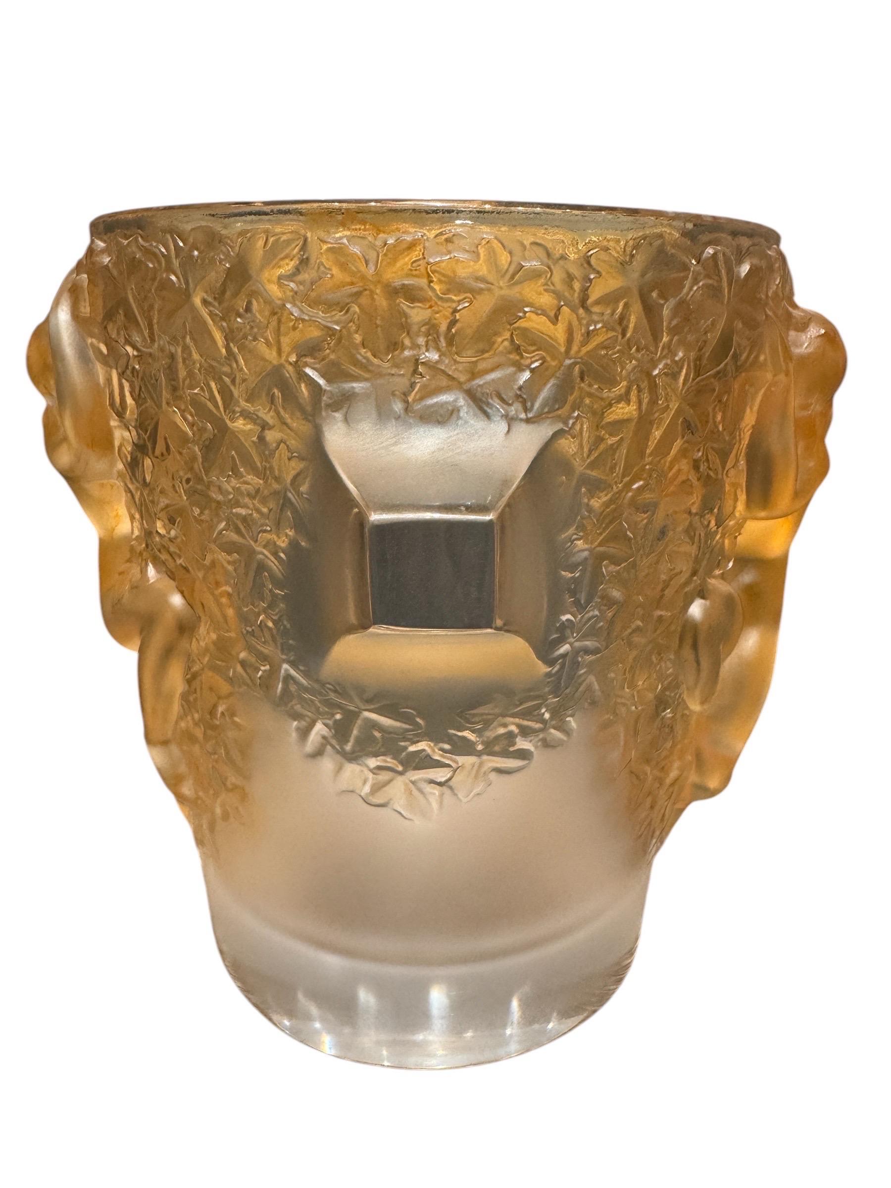 A R.Lalique Ganymède  Secchiello da champagne in vetro in vendita 2