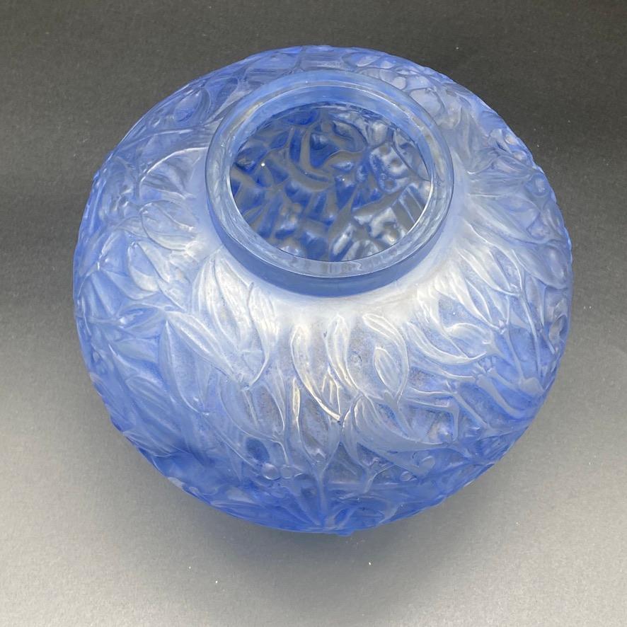 Molded A R.Lalique Gui Vase