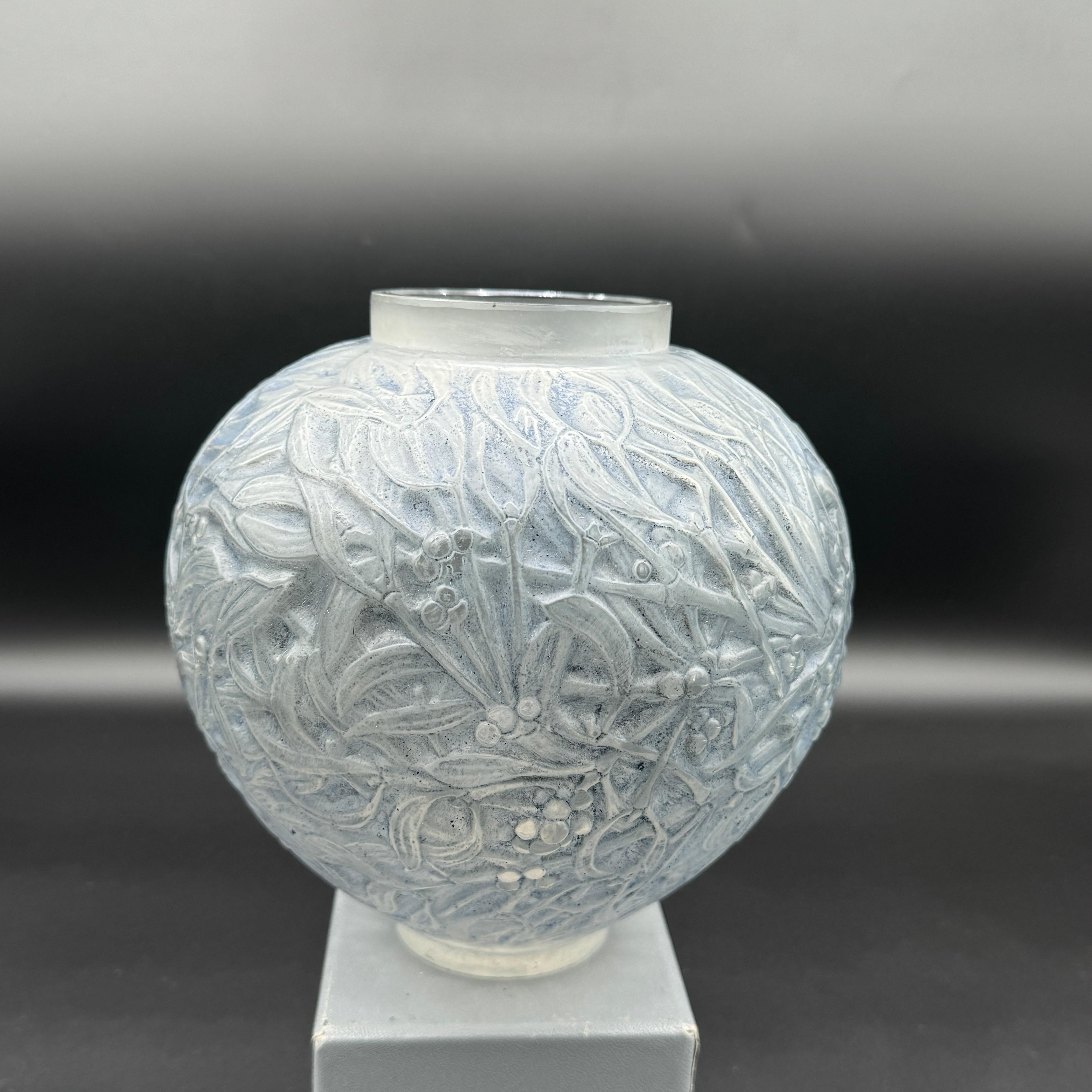 Early 20th Century A R.Lalique Gui Vase