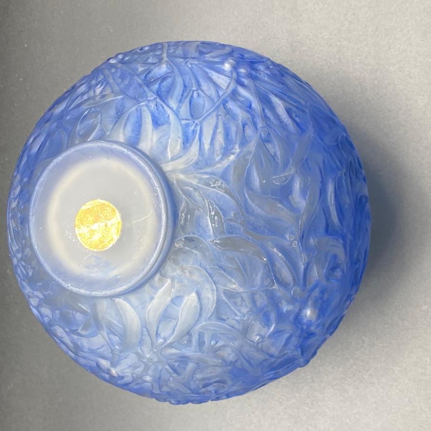 Glass A R.Lalique Gui Vase