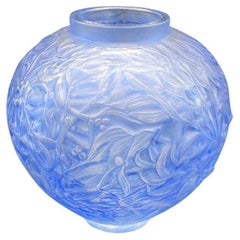 Antique A R.Lalique Gui Vase 