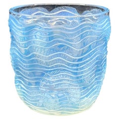 R.Lalique Opaleszierende Art Deco Delphin Vase 