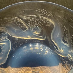 A R.lalique Opalescent Mermaid Plate