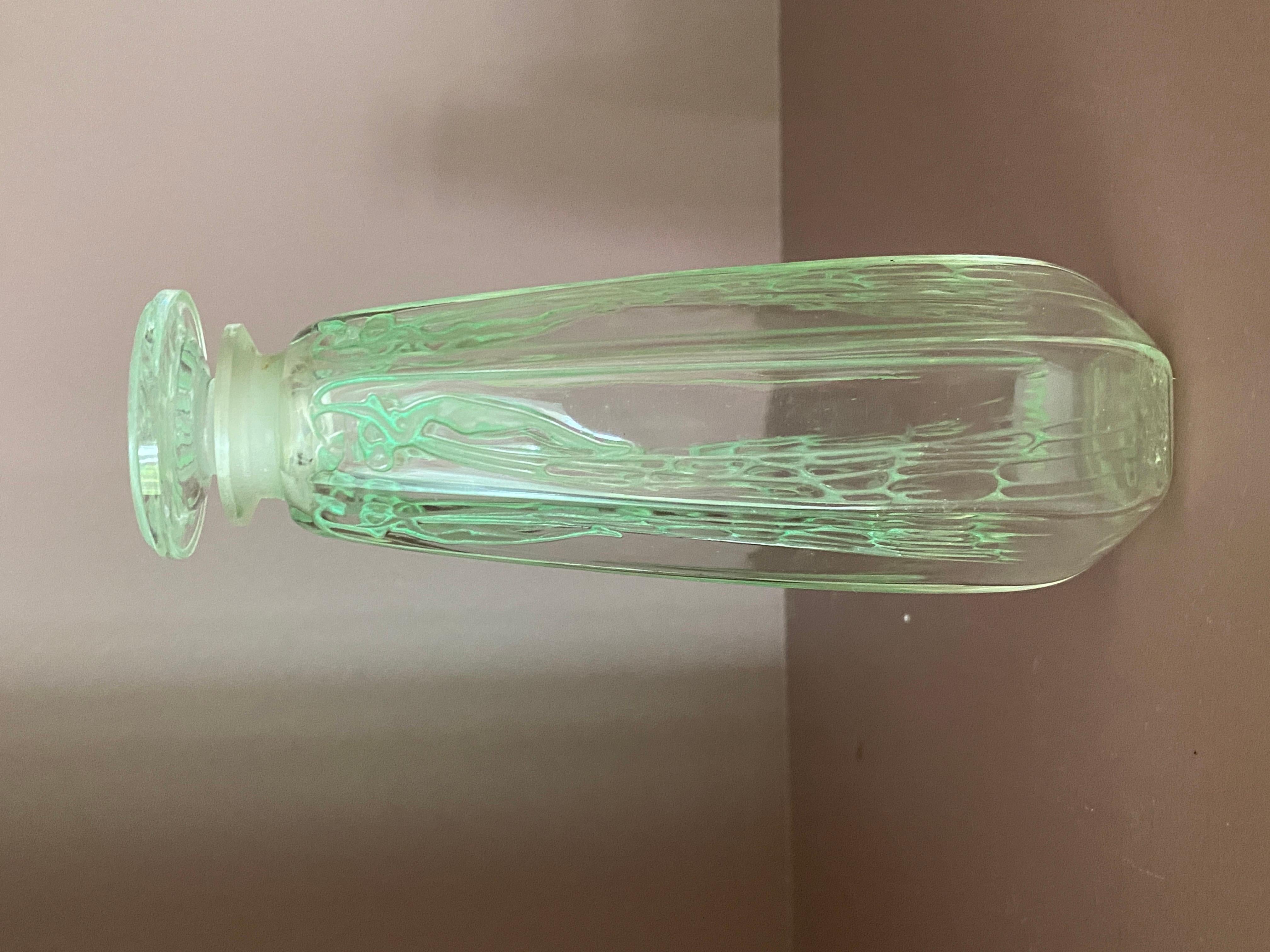 Art Nouveau Bottiglia di profumo Cyclamen di R.Lalique in vendita
