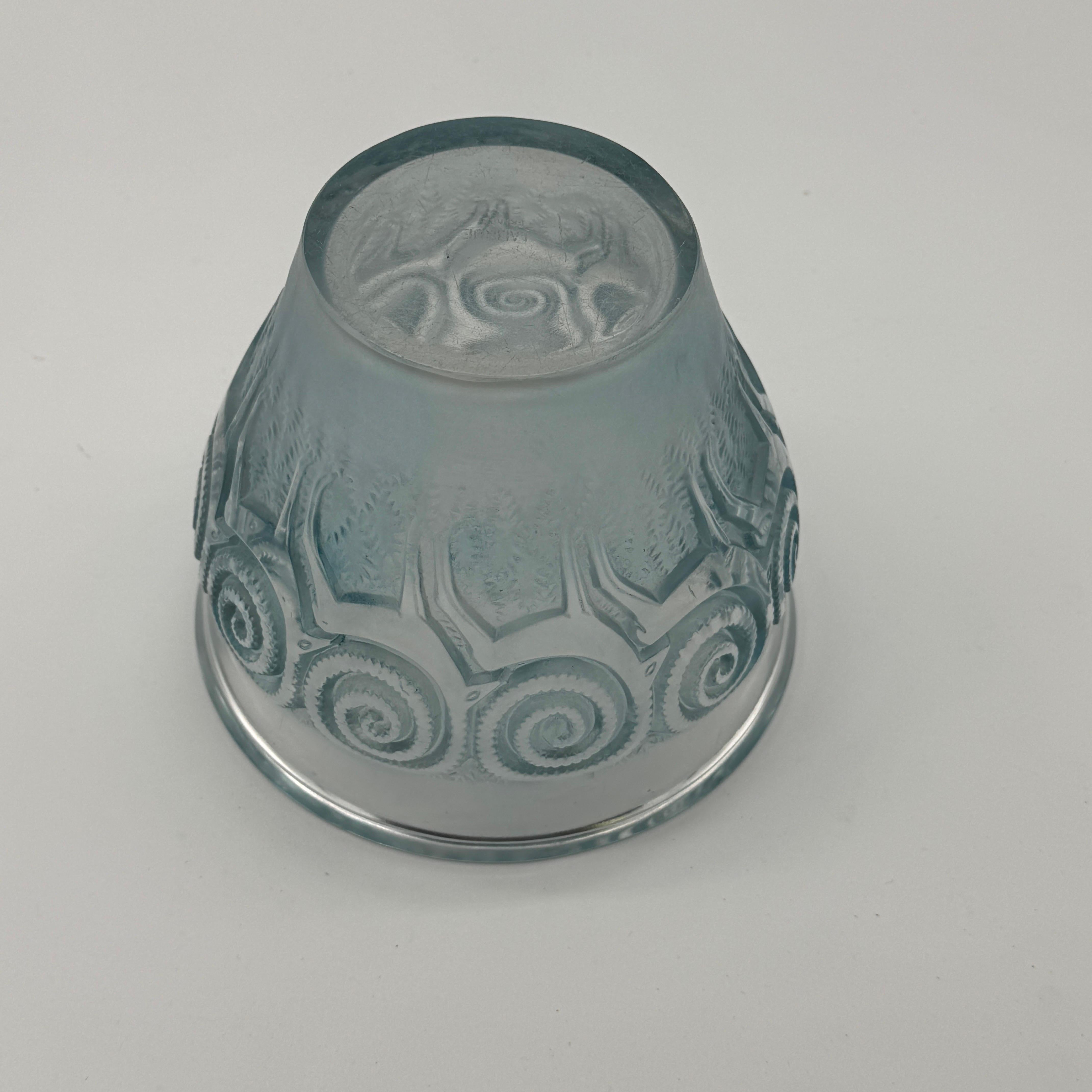 Un vaso in vetro Art Déco R&R ART di Lalique Rennes in vendita 2