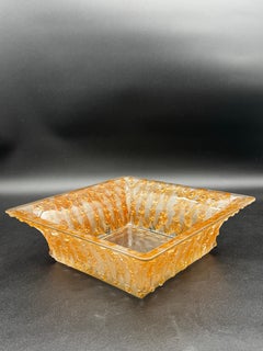 A R.Lalique Roses Art Déco Glass Bowl.