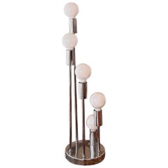 A Robert Sonneman Style waterfall table lamp, circa 1960s