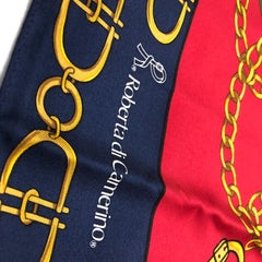 A Roberta di Camerino Vintage Silk Foulard circa 1980