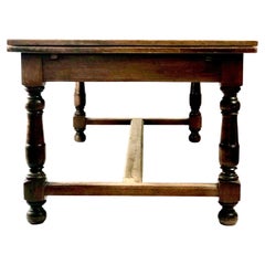 Table de ferme à rallonge du 18e siècle
