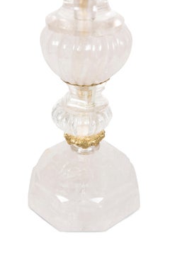 A Rock Crystal Table Lamp