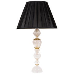 A Rock Crystal Table Lamp