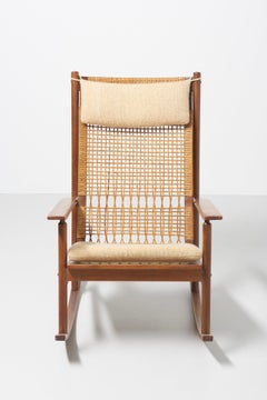 Rocking Chair for Juul Kristensen by Hans Olsen