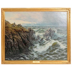 "A Rocky Coast" by Thomas Rose Miles