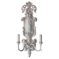 A Rococo style wall sconce