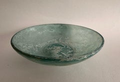 A Roman Blue Glass Bowl, Hellenistic Period, 1st Century B.C.